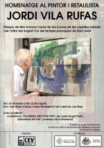 Cartell de l&#039;acte en Homenatge a Jordi Vila Rufas